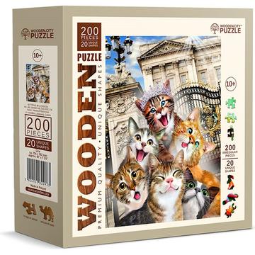 Puzzle Kittens in London M (200Teile)