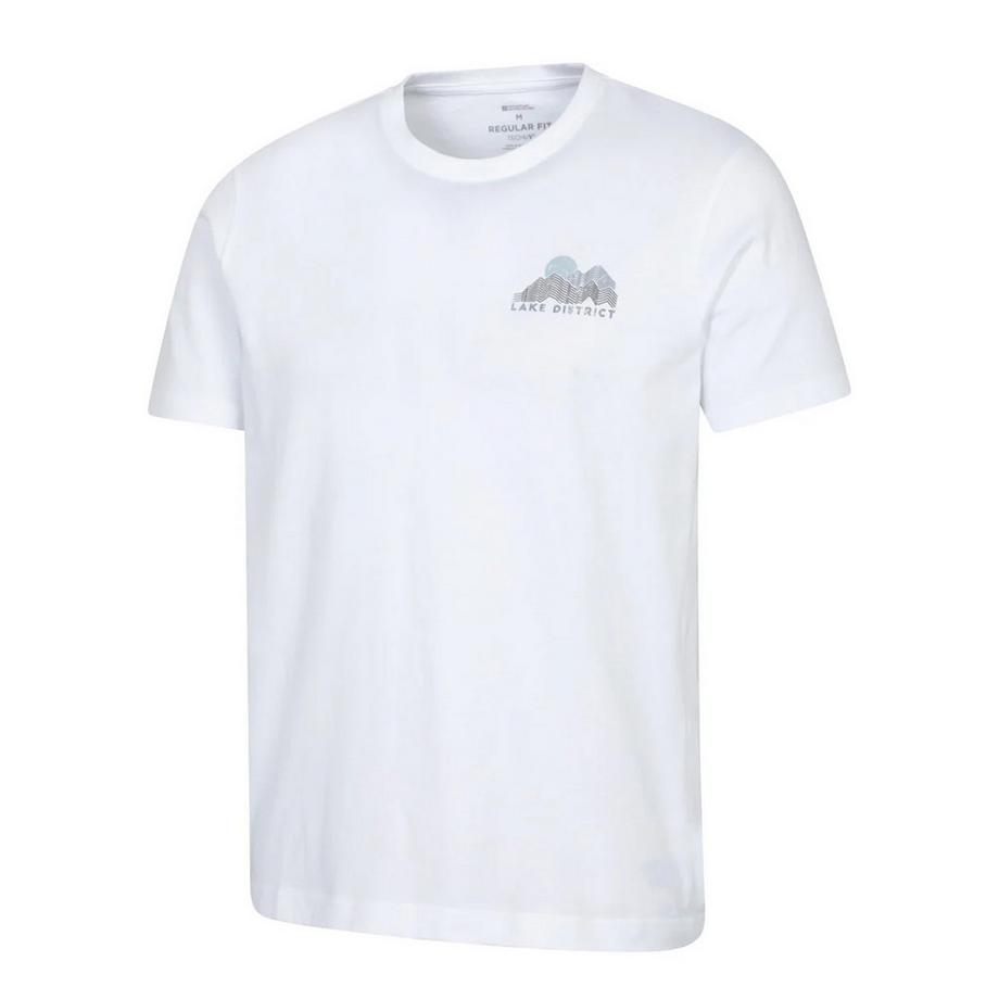 Mountain Warehouse  T-ShirtManches Courtes Motiftyle Imprimé Sur Poitrine Lake District 