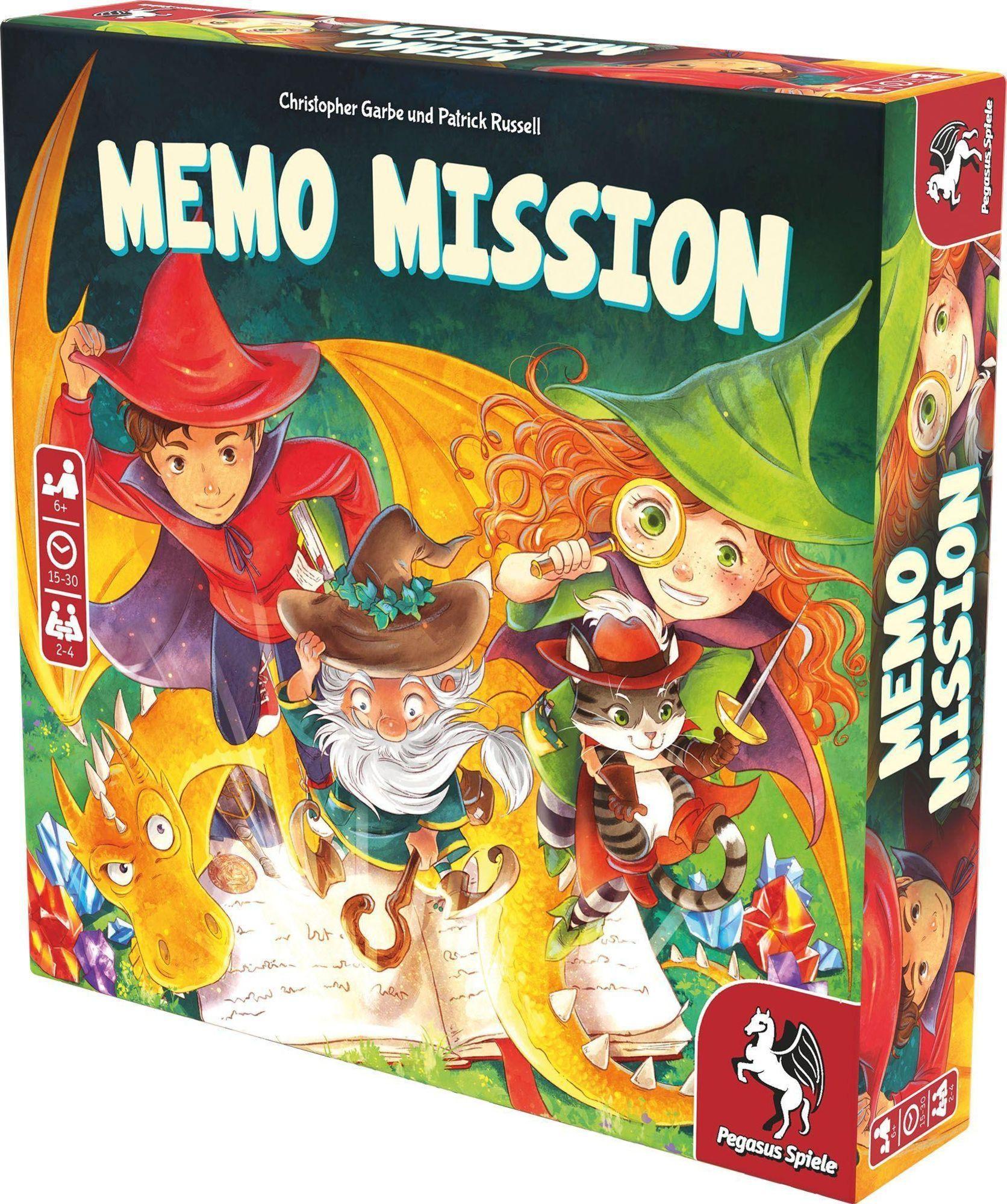 Pegasus Spiele  Memo Mission (DE) 