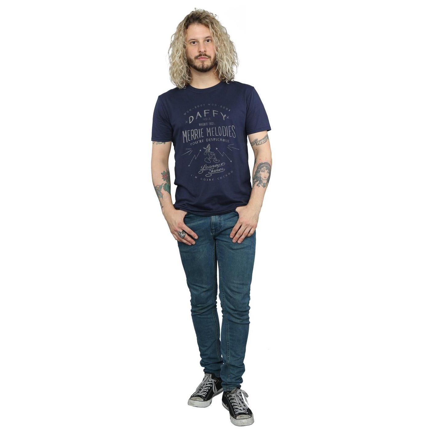 LOONEY TUNES Despicable Daffy Duck Merrie Melodies T-Shirt  