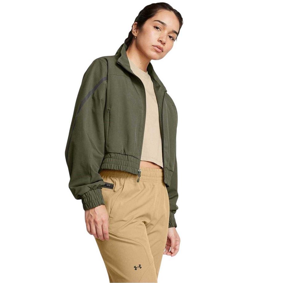UNDER ARMOUR Oberteil, Weiter Stehkragen, Langärmlig  