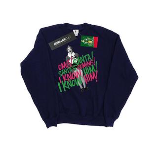 Elf Santas Coming Sweatshirt  