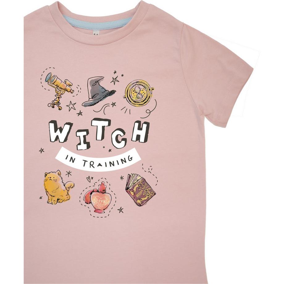 Harry Potter  Witch In Training Schlafanzug mit langer Hose  Training kurzärmlig 