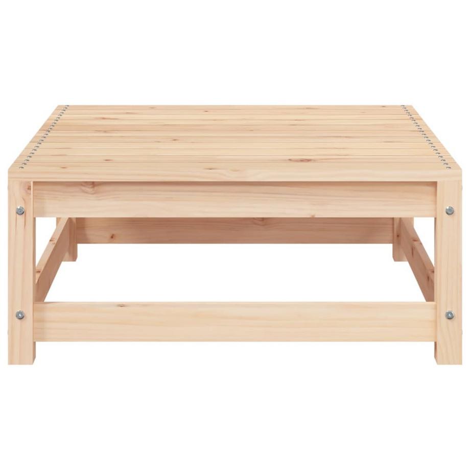 VidaXL Repose-pied de jardin bois de pin  