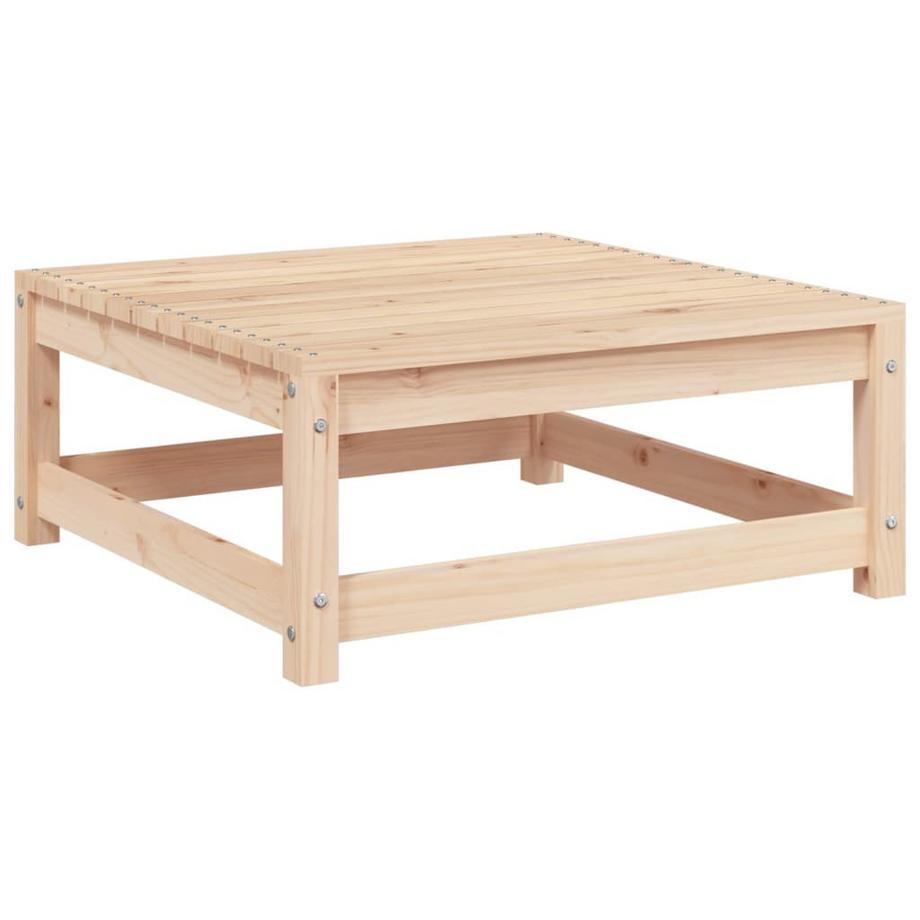 Repose-pied de jardin bois de pin