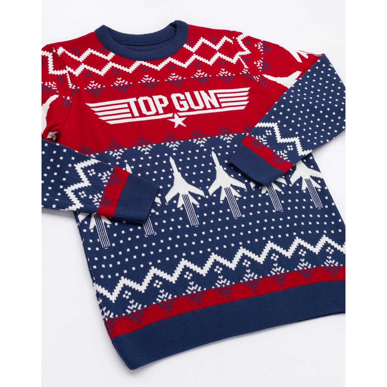 Top Gun  Pullover  weihnachtliches Design 