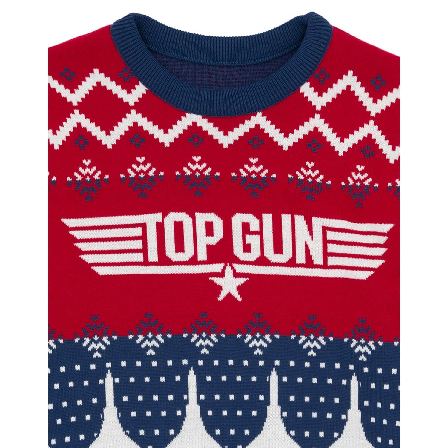 Top Gun  Pullover  weihnachtliches Design 