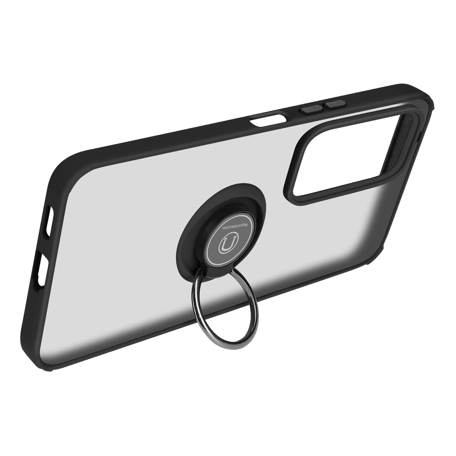 Avizar  Coque Honor 200 Lite Anneau Noir 