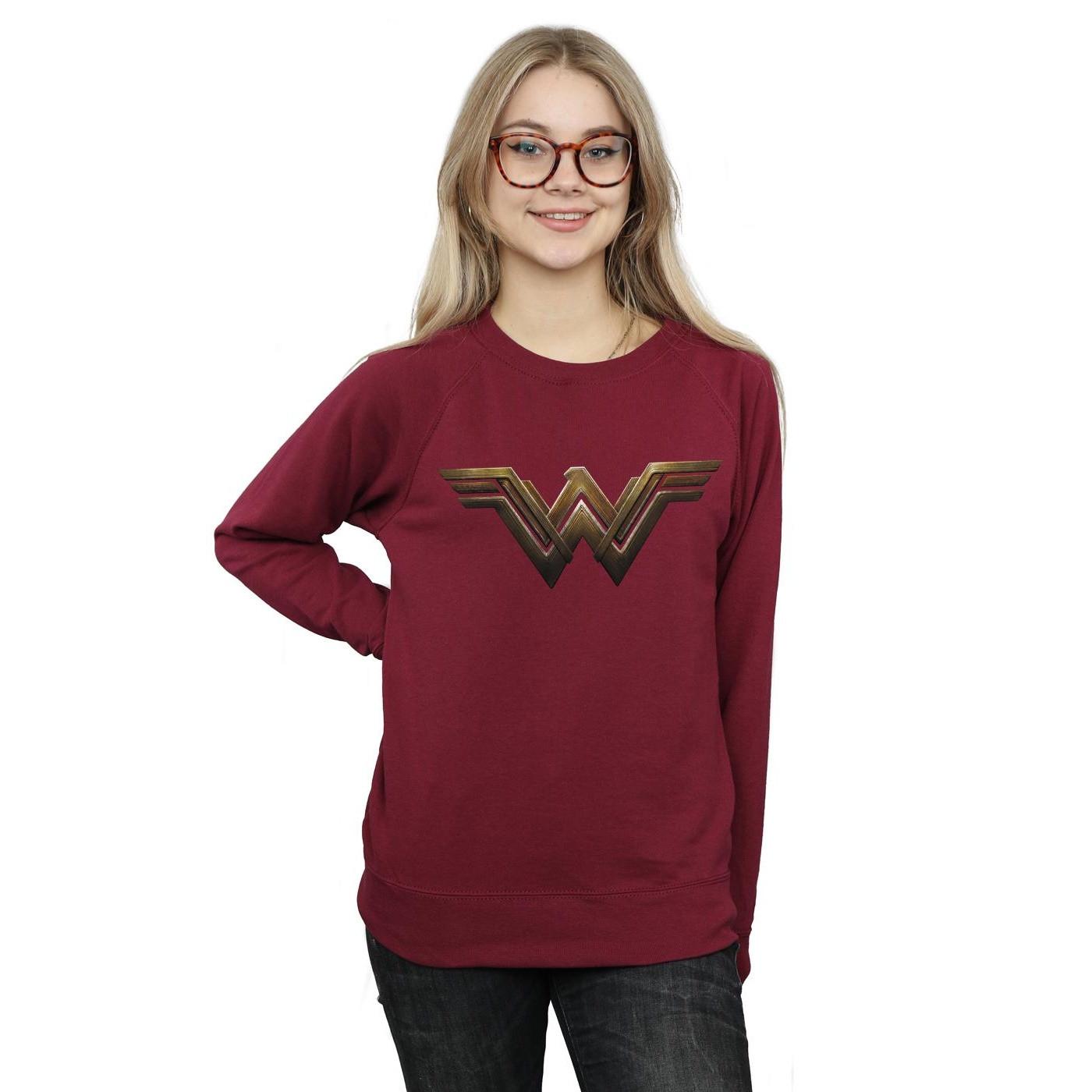 DC COMICS Wonder Woman Logo Felpa  