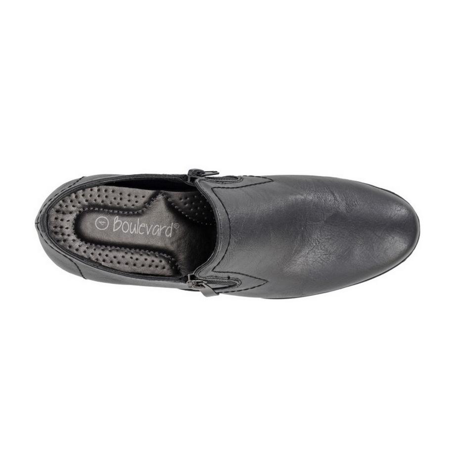 Boulevard de beauté PU Pumps mit Blockabsatz  
