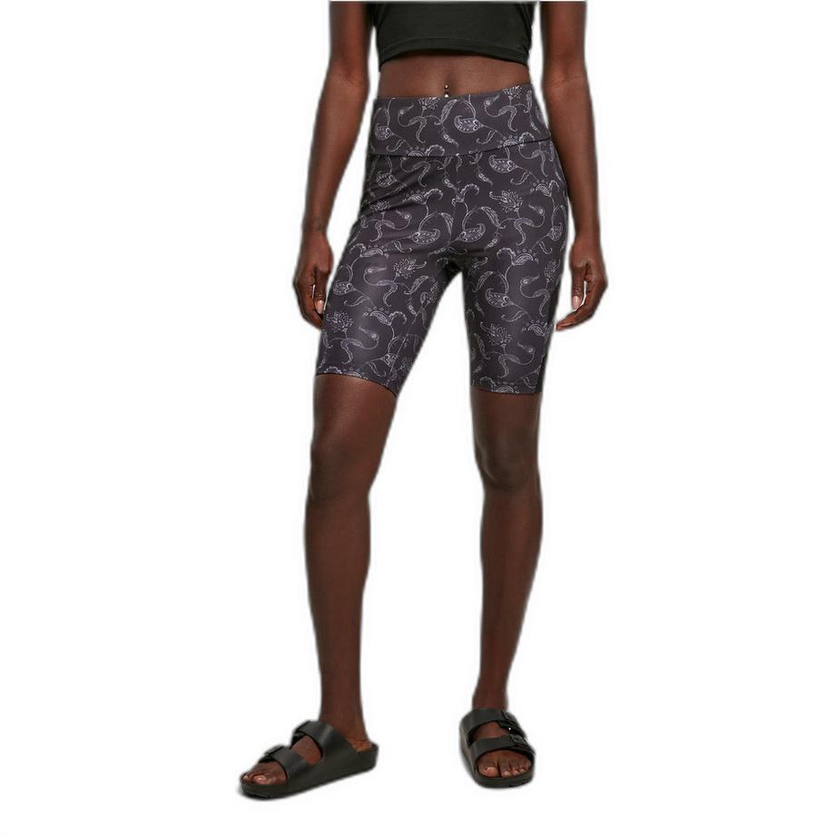 URBAN CLASSICS High Waist AOP Tech Mesh Tights  