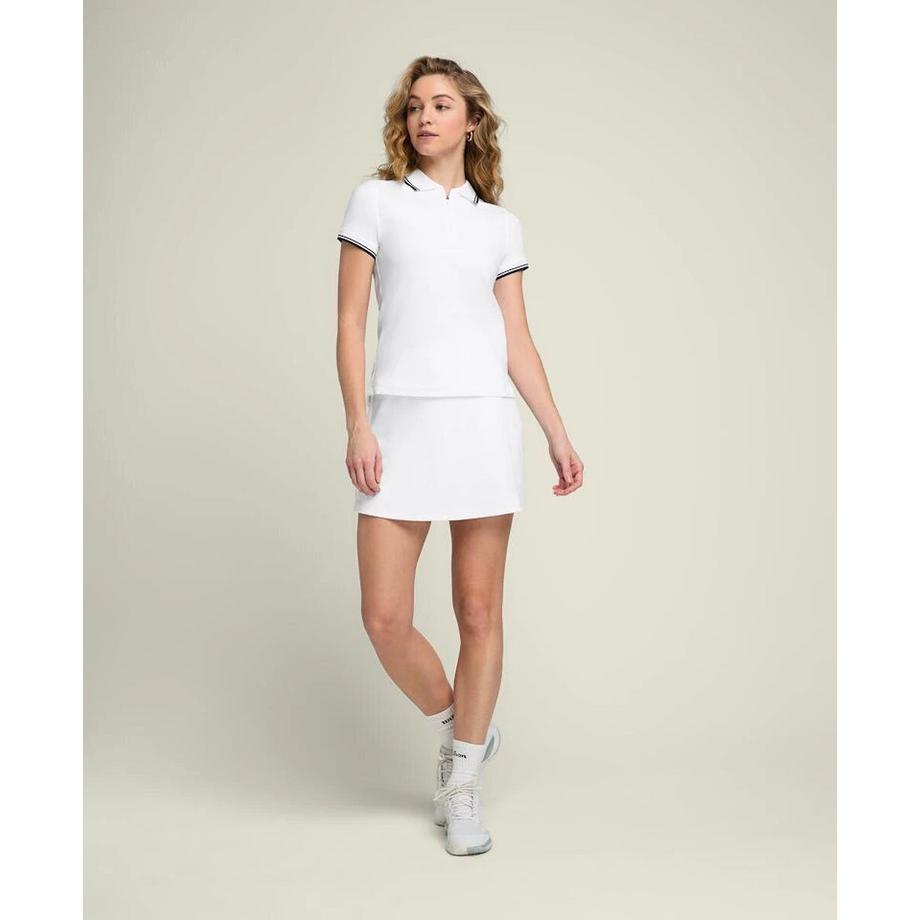 Wilson  Team Flat Front Rock  Weiss 