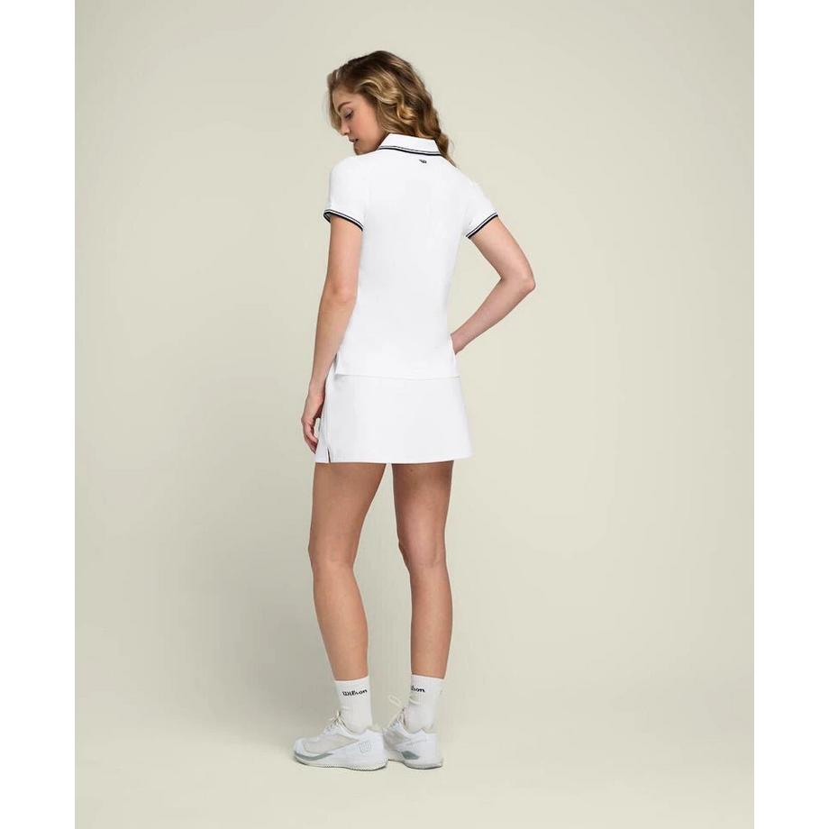 Wilson  Team Flat Front Rock  Weiss 