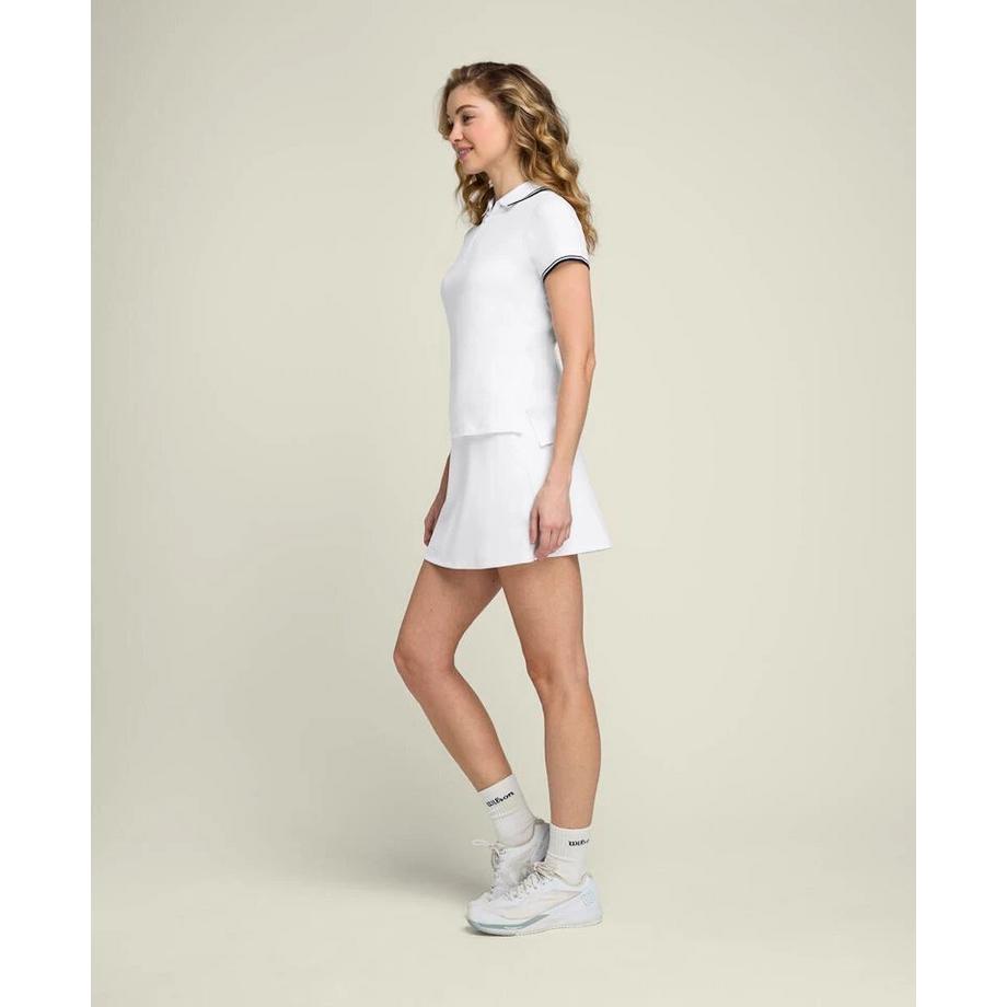 Wilson  Team Flat Front Rock  Weiss 