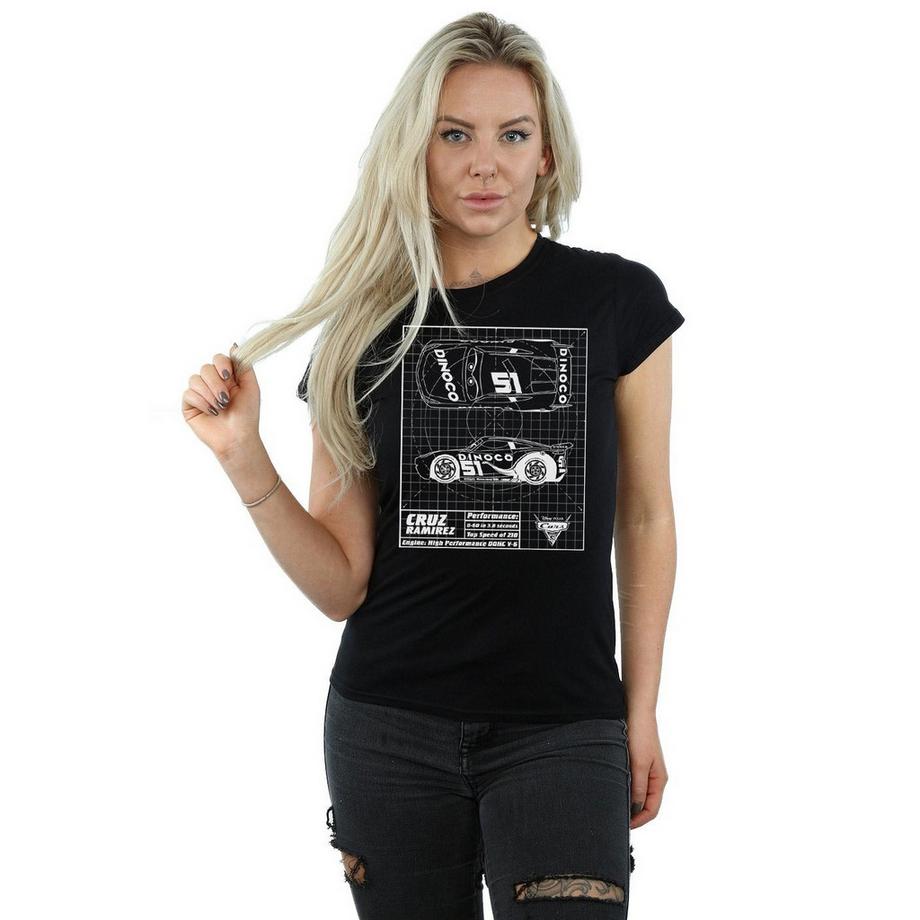Disney Cars Cruz Ramirez Dinoco 51 T-Shirt  