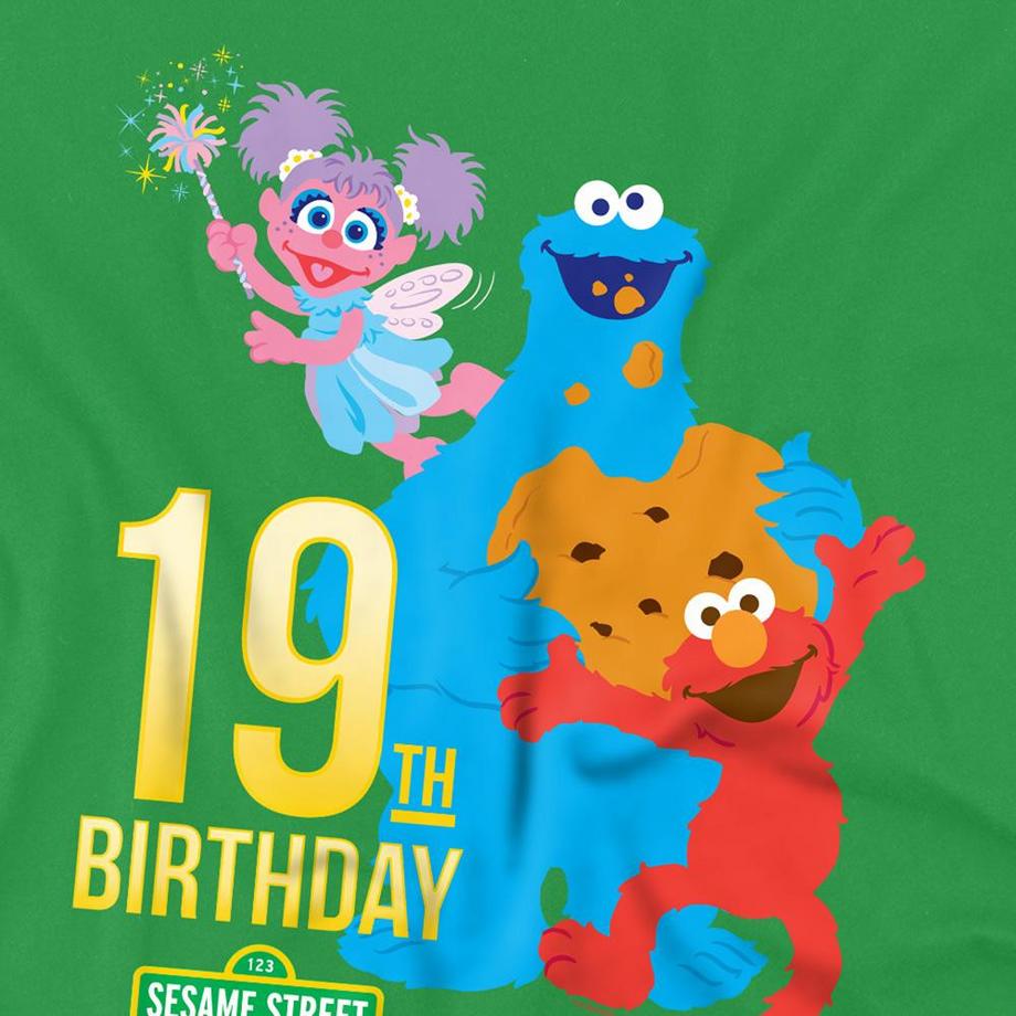 Sesame Street  T-Shirt, 19. Geburtstag 