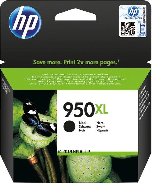   HP 950XL cartouche d'encre noir grande capacité authentique 