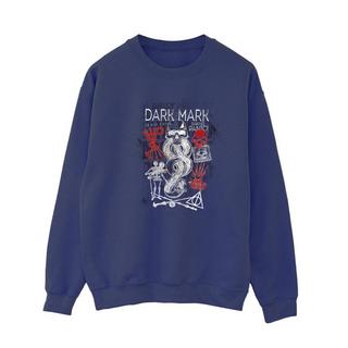 Harry Potter Dark Mark Imprimé Graphique Sweatshirt  