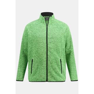 JP1880  Strickfleece-Jacke 