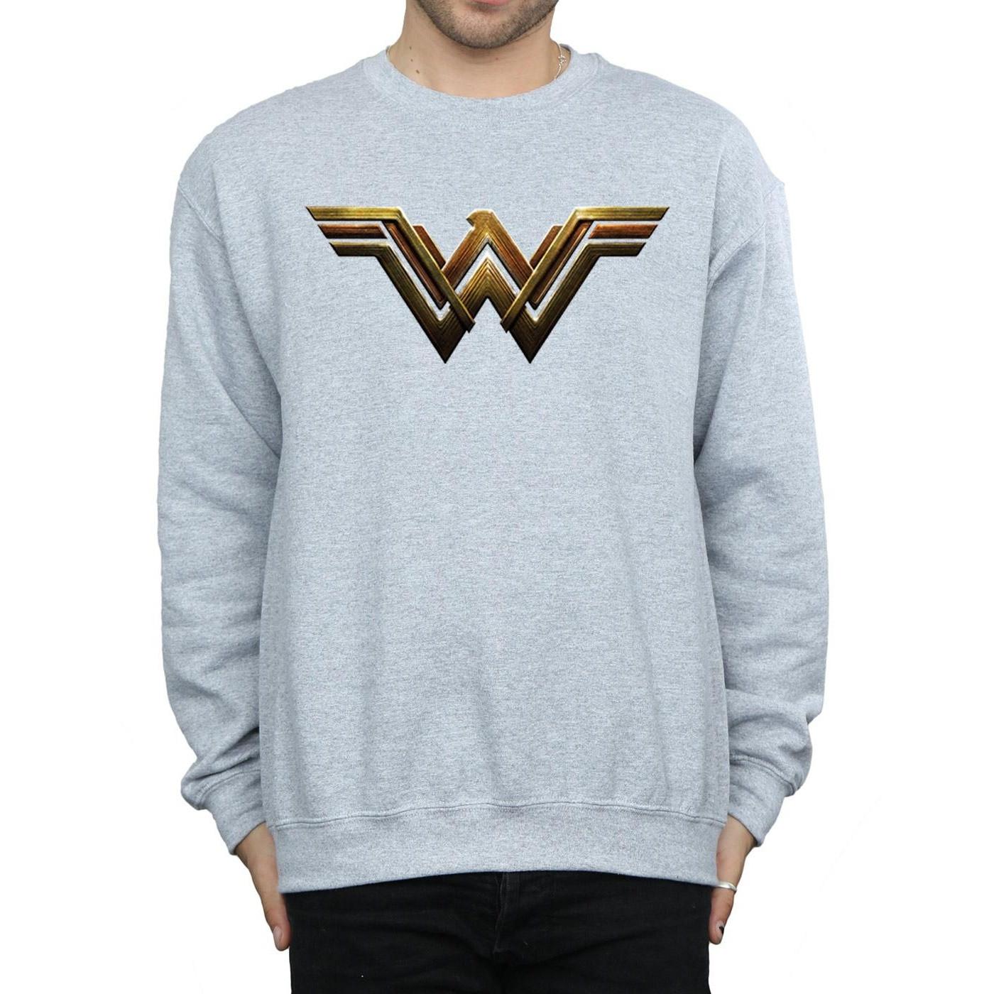 DC COMICS Justice League Wonder Woman Logo Sweatshirt  