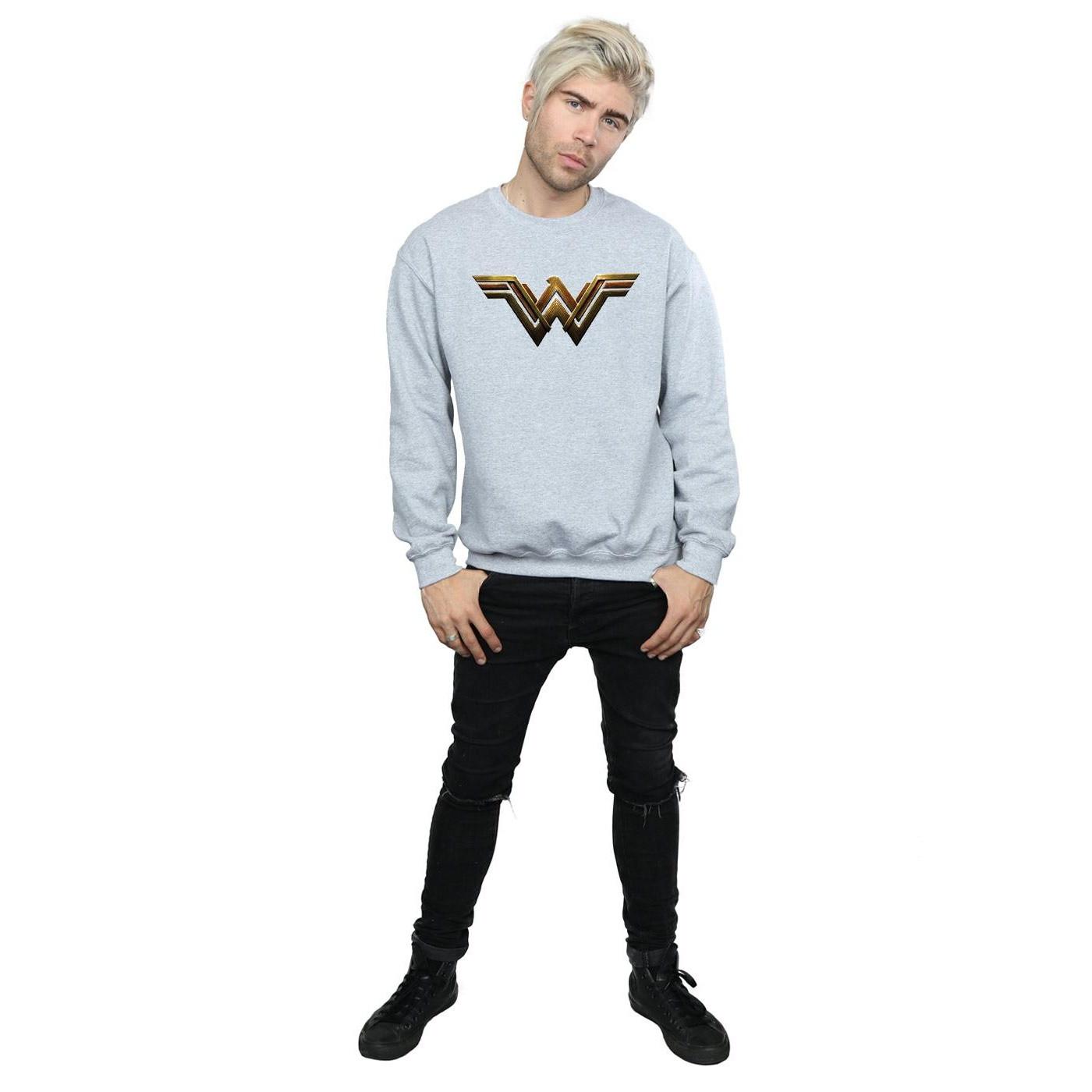 DC COMICS Justice League Wonder Woman Logo Sweatshirt  
