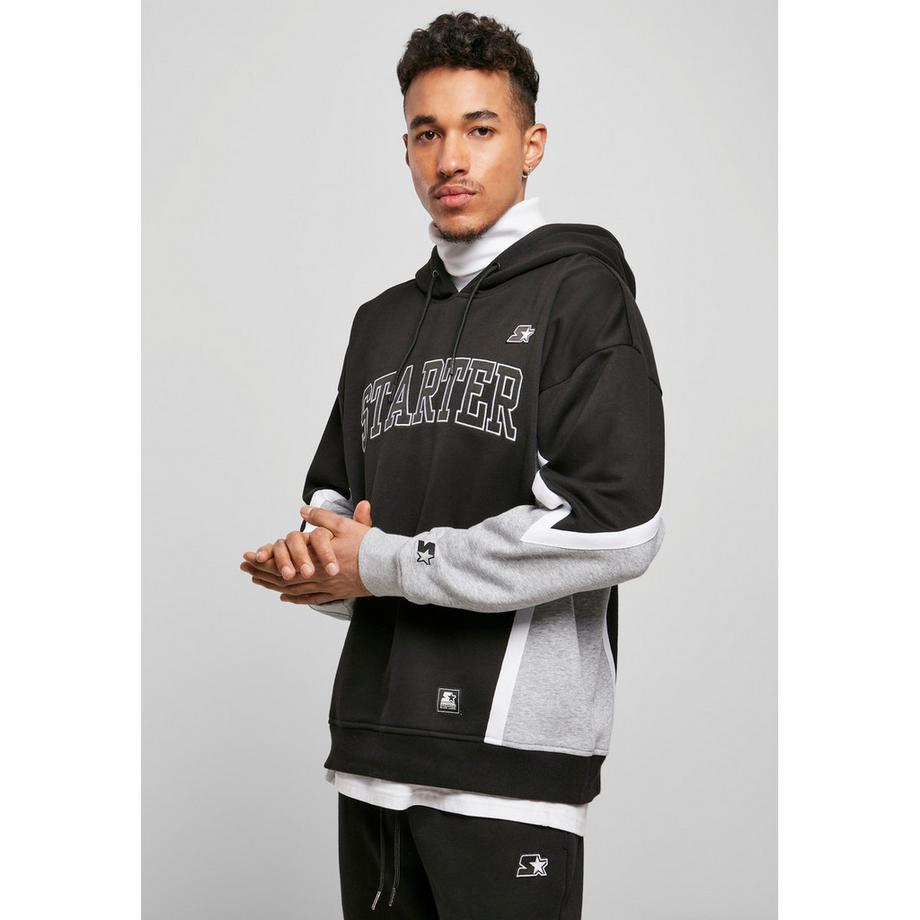 URBAN CLASSICS Starter Throwback Kapuzenpullover  