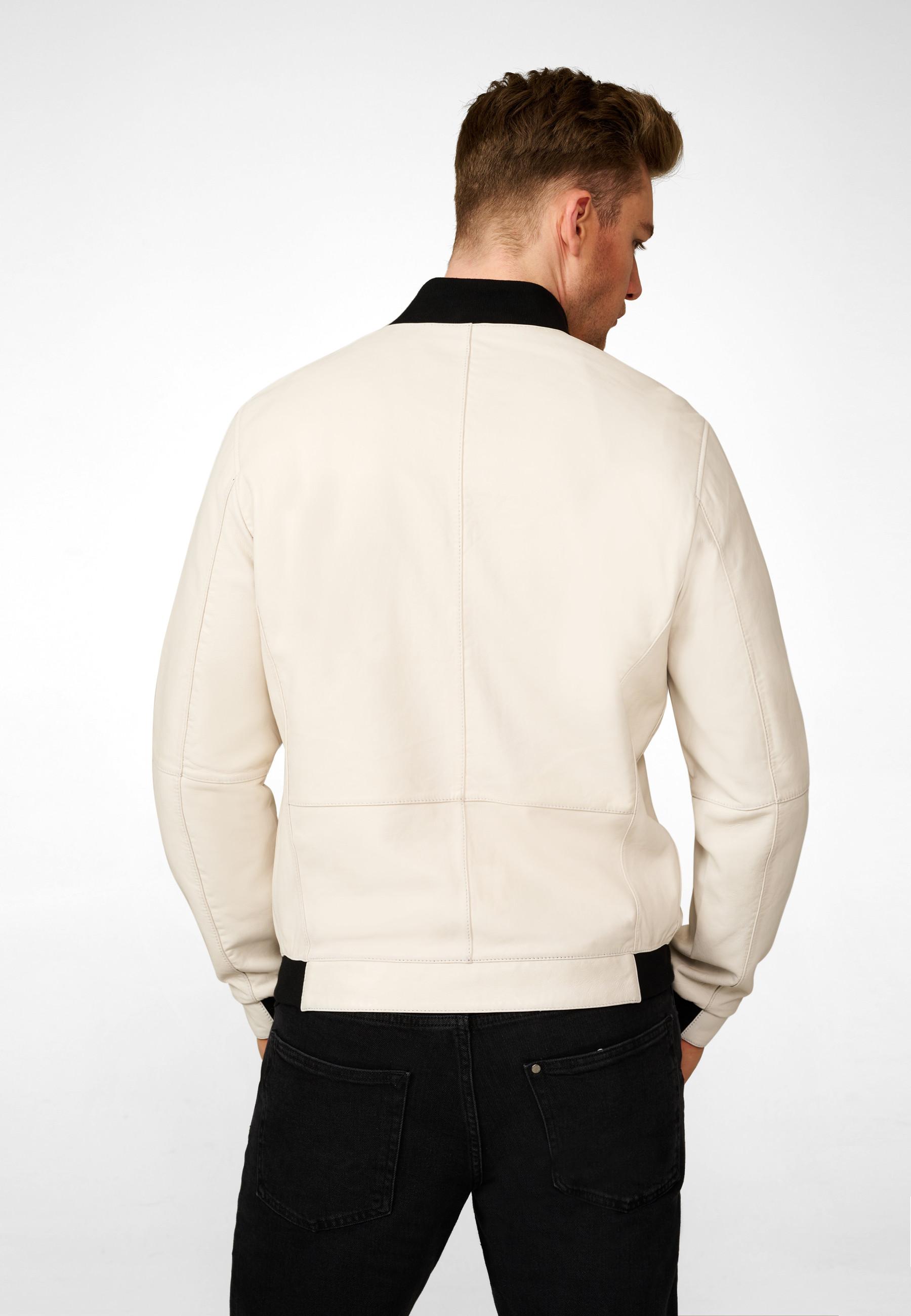 RICANO  Lederjacke Durano - sportlicher Blouson mit Stehkragen 