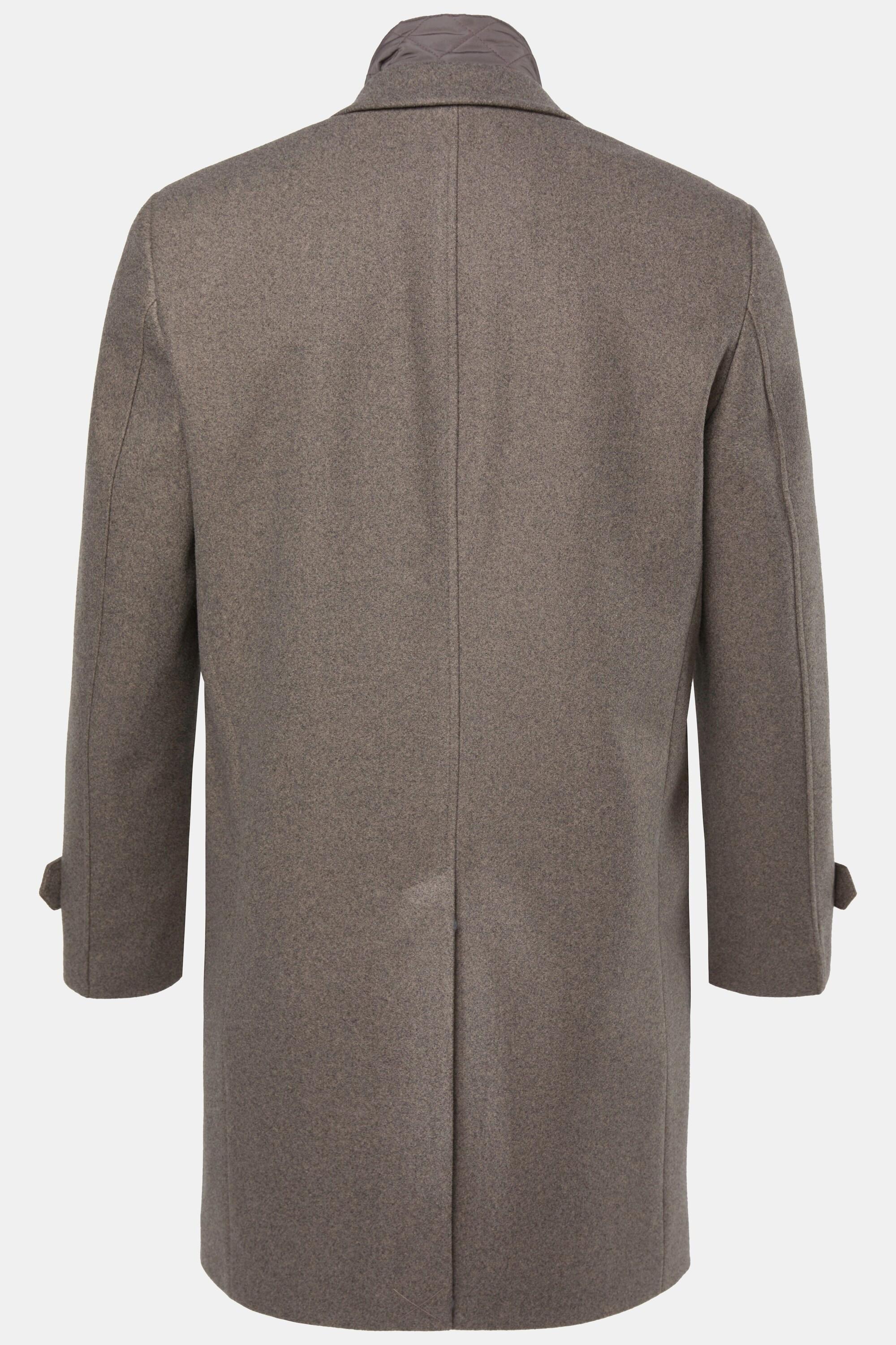 JP1880 FLEXNAMIC Stepp-Einsatz Reverskragen Mantel  