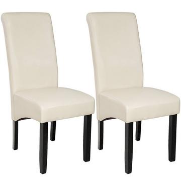 2 Esszimmerstühle mit ergonomischer Sitzform