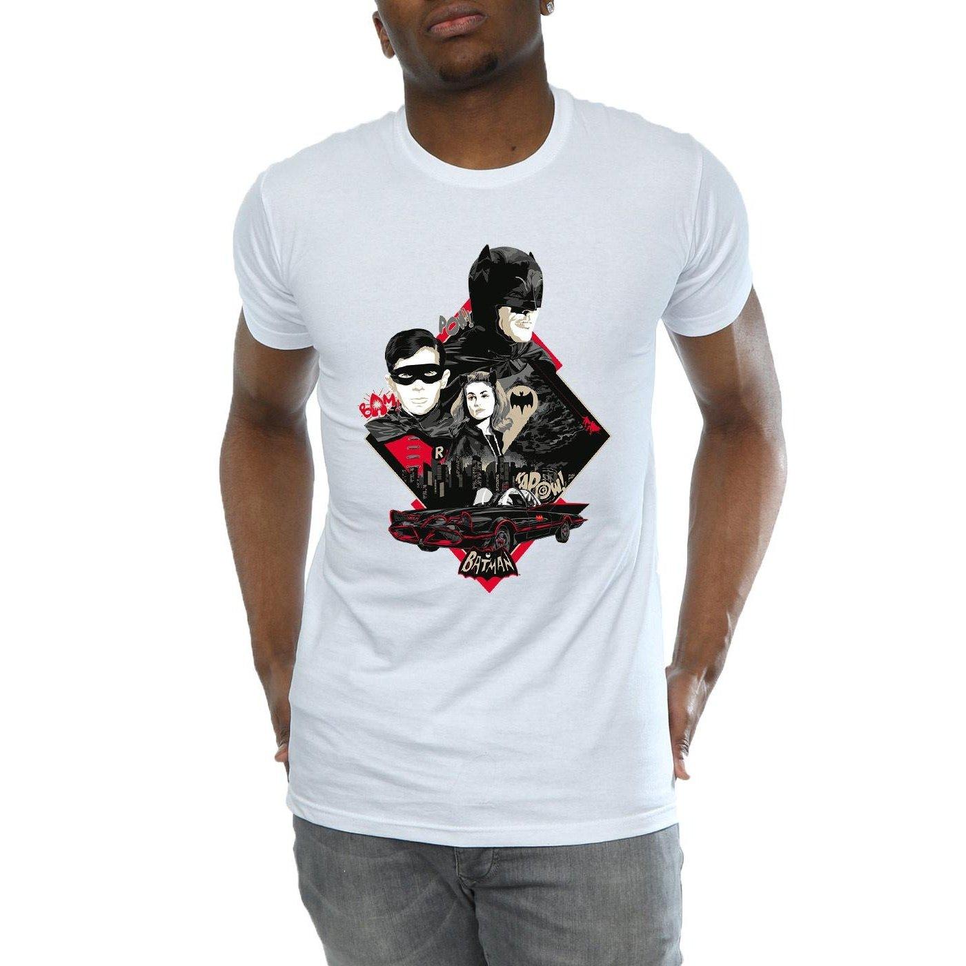 DC COMICS Batman Classic TV Series Diamond T-Shirt  