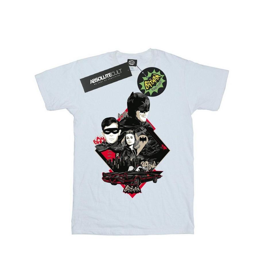 DC COMICS Batman Classic TV Series Diamond T-Shirt  