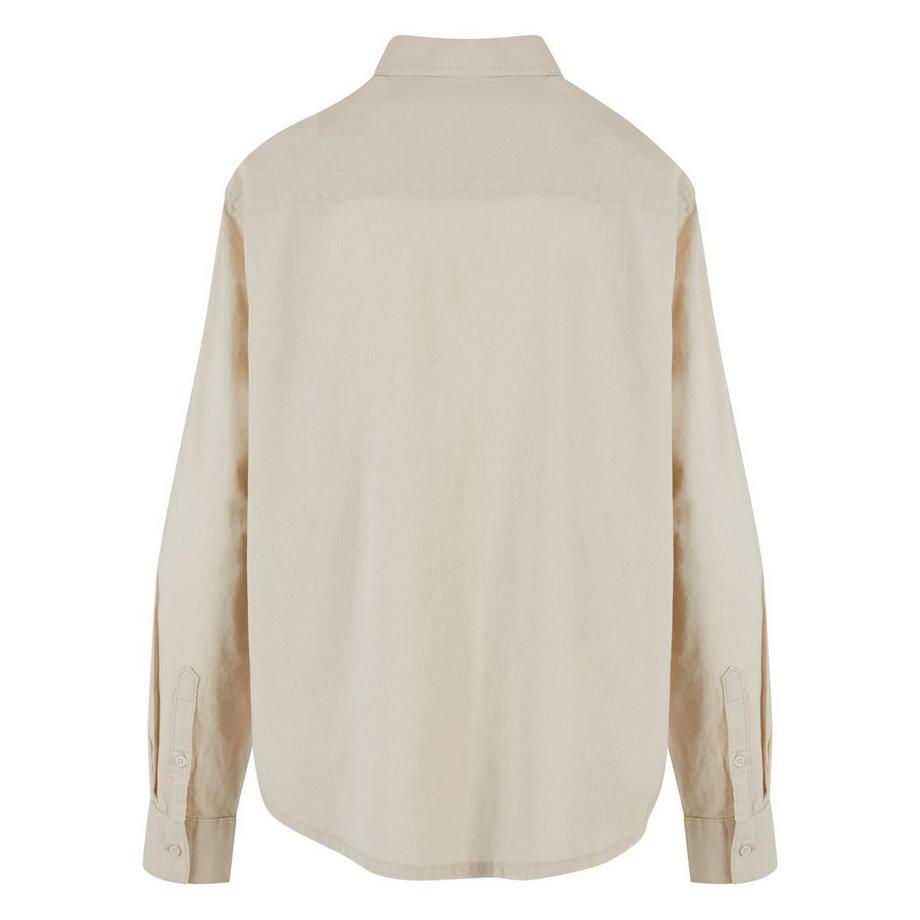 URBAN CLASSICS Oversize Leinenmischhemd  