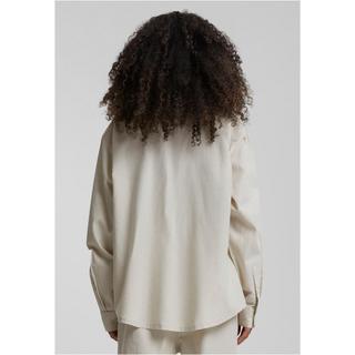 URBAN CLASSICS Camicia Oversize in Misto Lino  