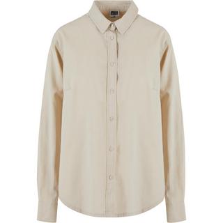 URBAN CLASSICS Camicia Oversize in Misto Lino  