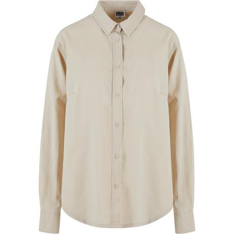 URBAN CLASSICS  camicia oversized in misto lino 