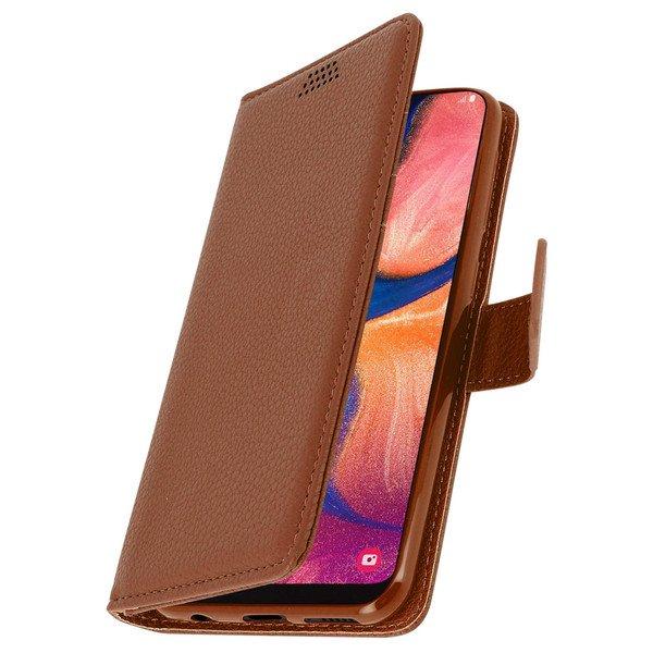 Avizar  Flip Bookcover Samsung Galaxy A20e Braun 