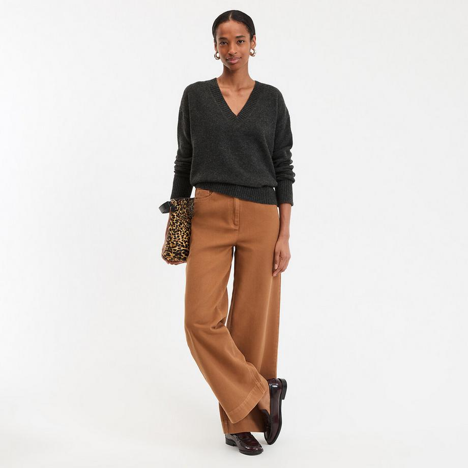 La Redoute Collections Top Scollo a V  