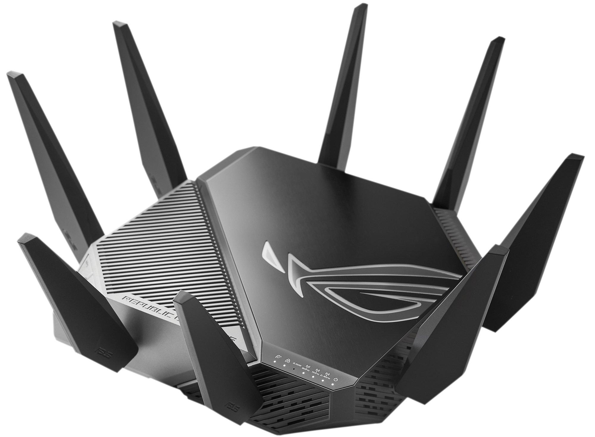 ASUS  GT-AXE11000 routeur sans fil Gigabit Ethernet Tri-bande (2,4 GHz / 5 GHz / 6 GHz) Noir 
