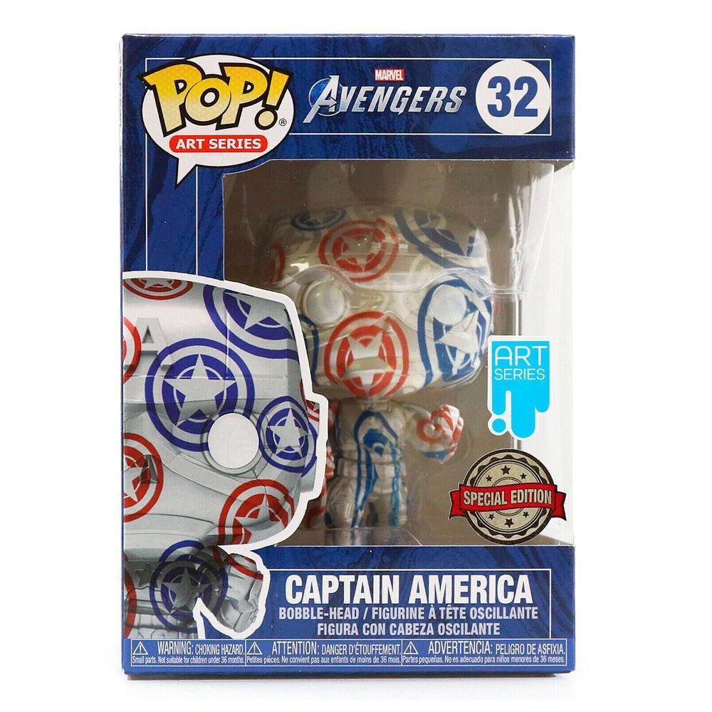 Funko  POP Figur Patriotic Age Captain America Exklusiv 