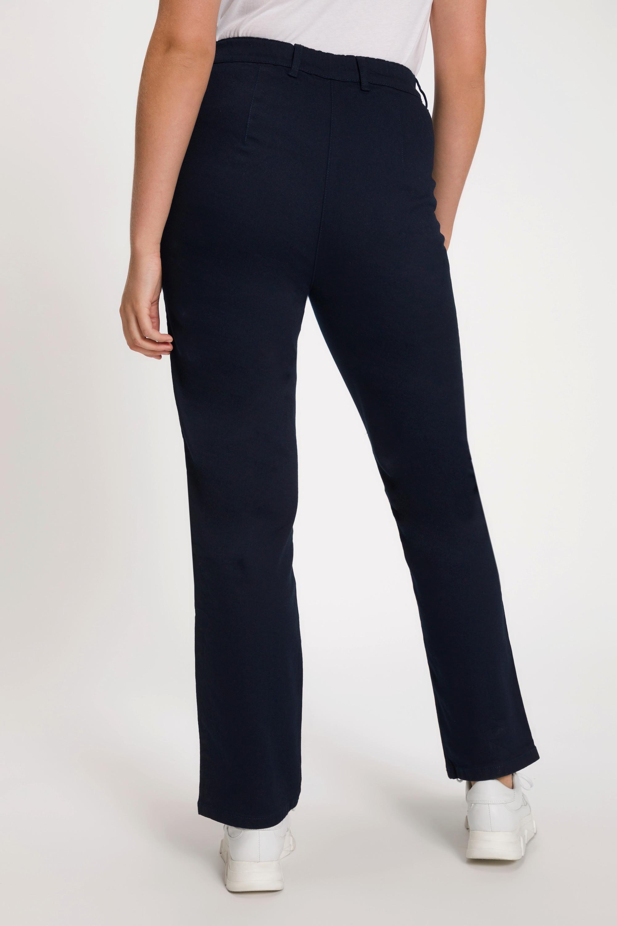 Ulla Popken Pantalon Mony Basic Stretch Jambe Fuselée  