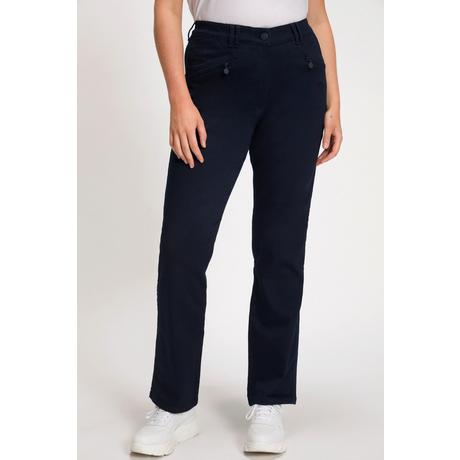 Ulla Popken Pantalon Mony Basic Stretch Jambe Fuselée  