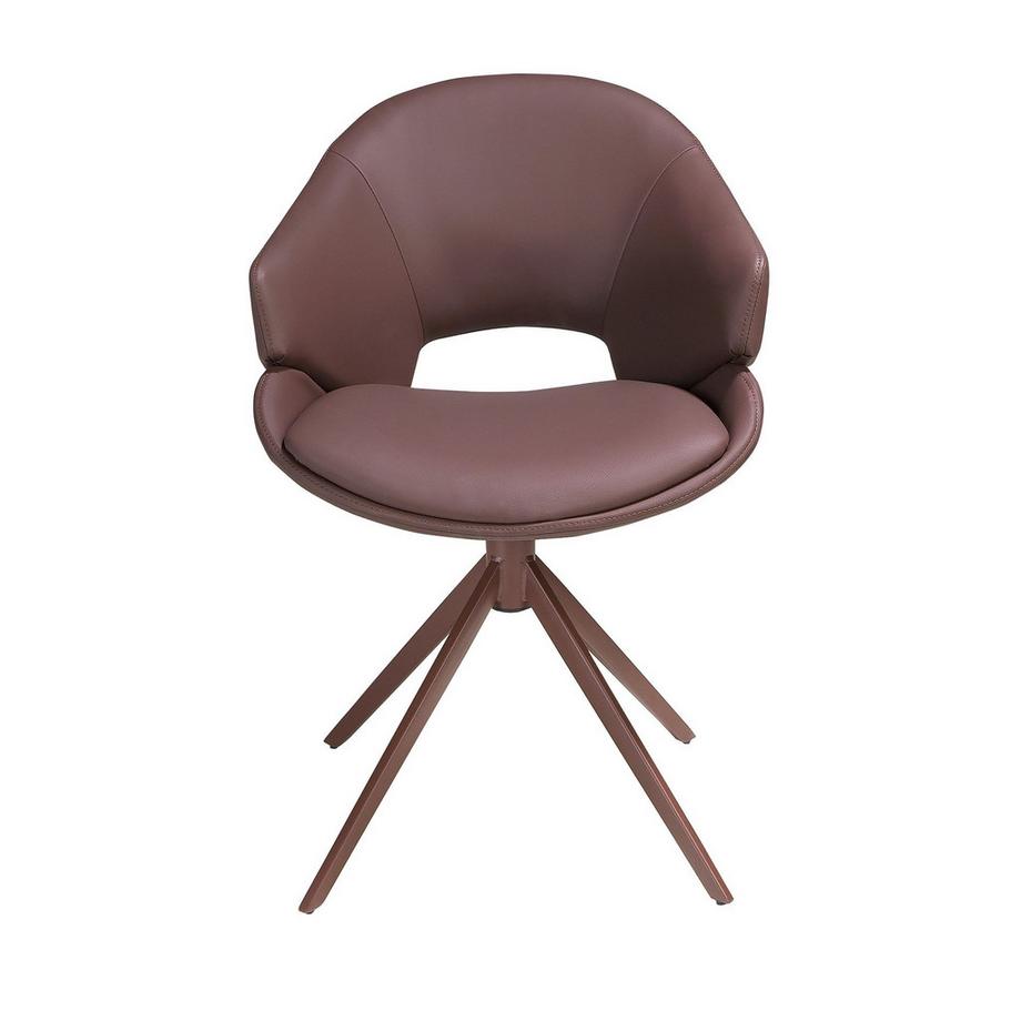 ANGEL CERDA Chaise pivotante de design moderne  