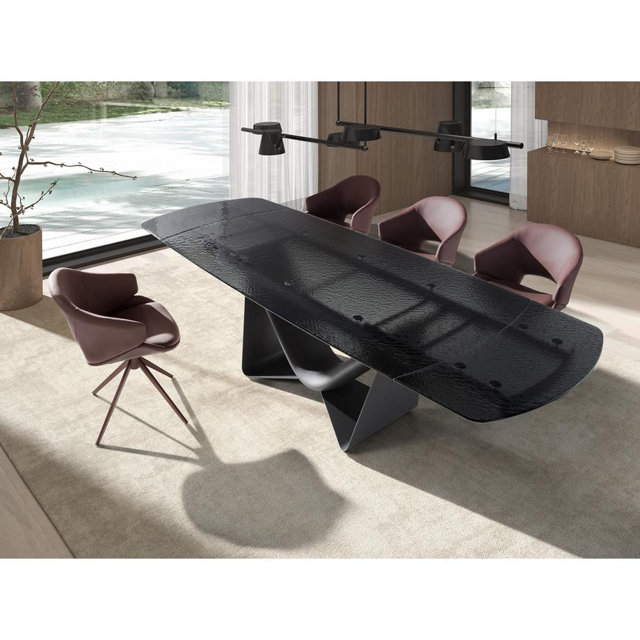 ANGEL CERDA Chaise pivotante de design moderne  