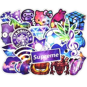 Autocollants, paquet de 100 - Galax #2