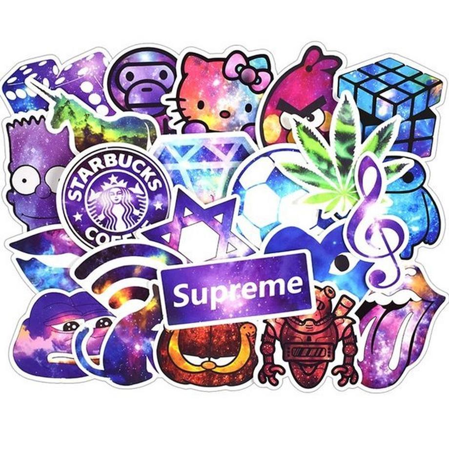 Autocollants, paquet de 100 - Galax #2