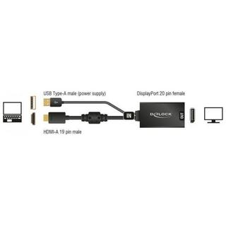 DeLock  HDMI zu Displayport Adapter 