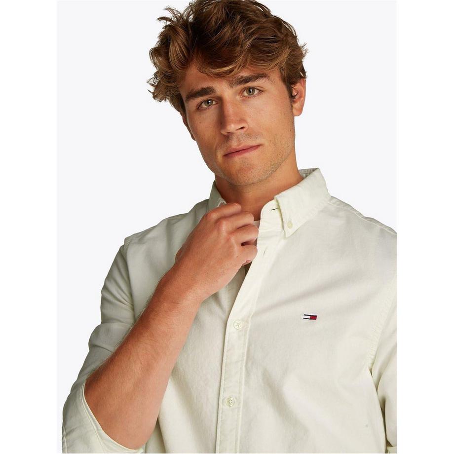 TOMMY JEANS  Camicia Regolare Con Bottoni Sul Colletto 