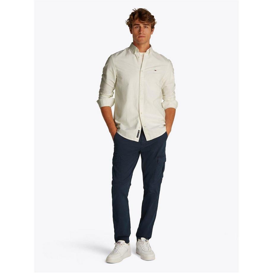 TOMMY JEANS  Camicia Regolare Con Bottoni Sul Colletto 