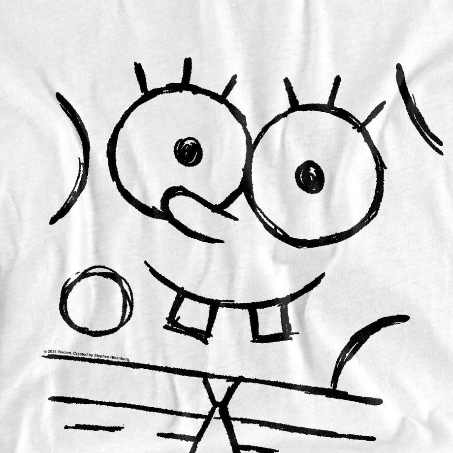 Nickelodeon  Maglietta Schizzo Del Sorriso 