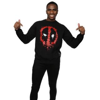 MARVEL Deadpool Splatter Logo Sweatshirt  